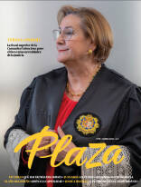 Teresa Gisbert portada revista Plaza